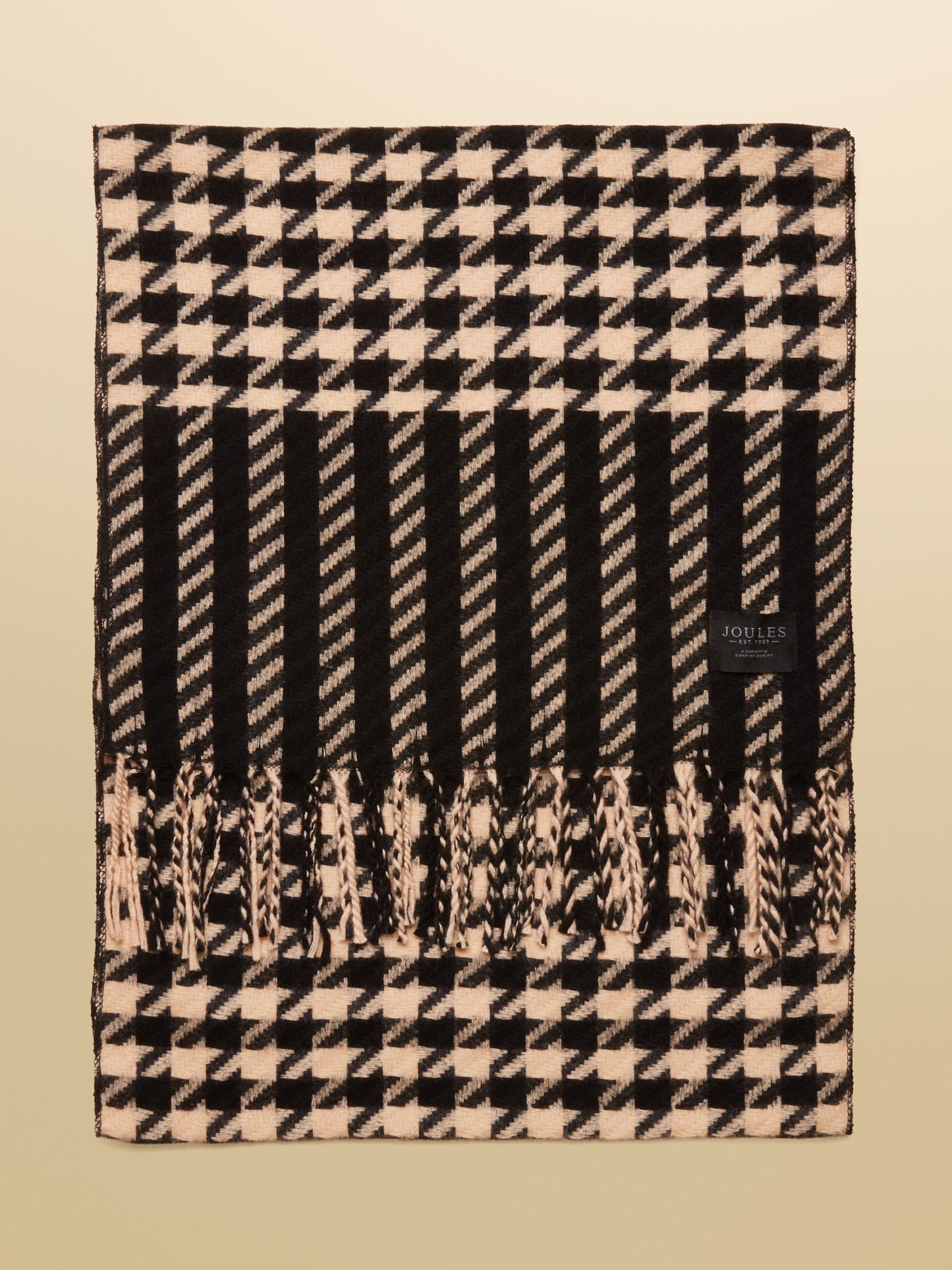 Langtree Black/Tan Large Scarf
