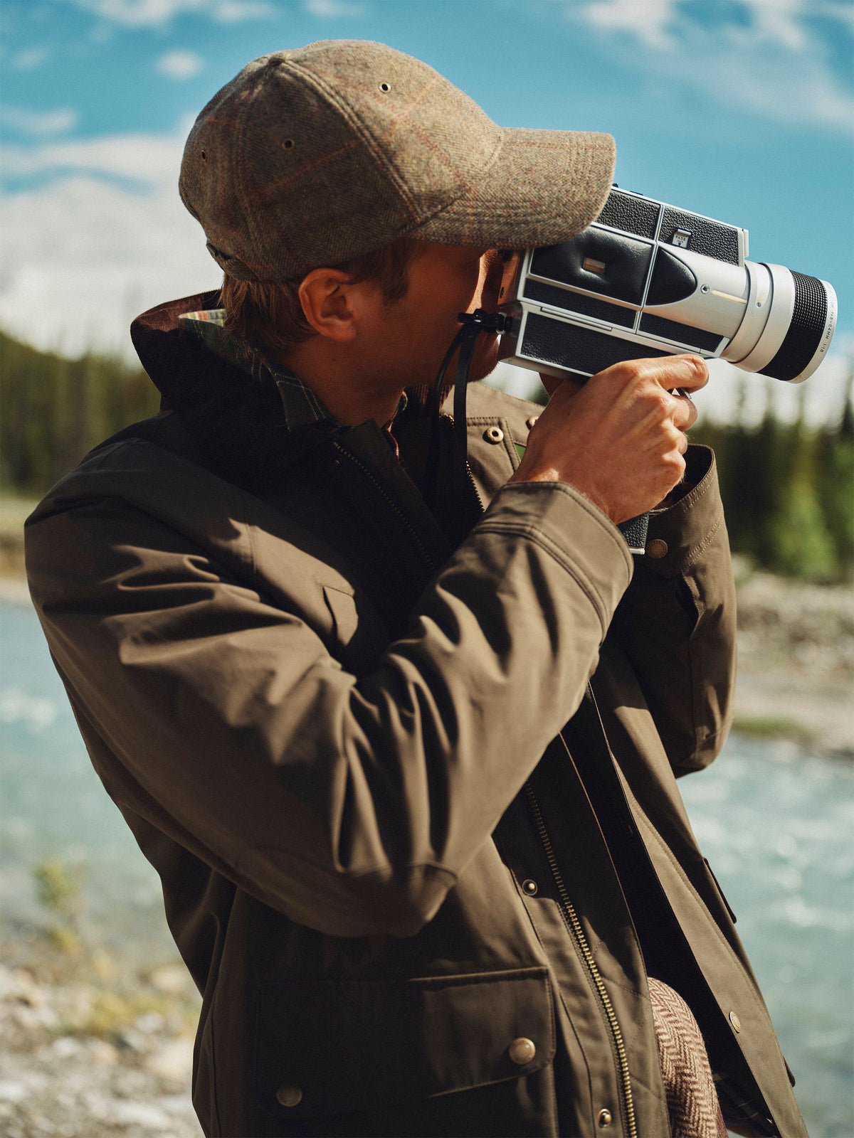 Fraser Green Field Coat