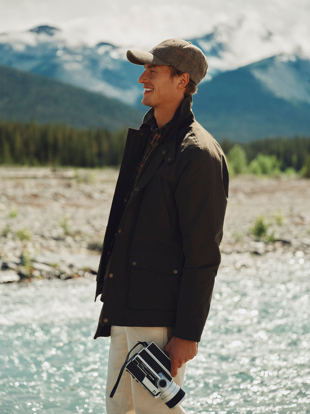 Fraser Green Field Coat