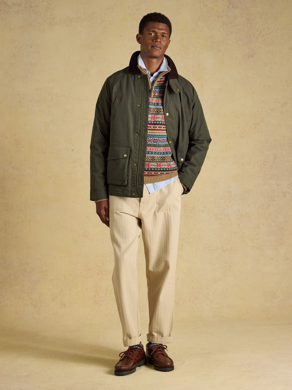 Fraser Green Field Coat