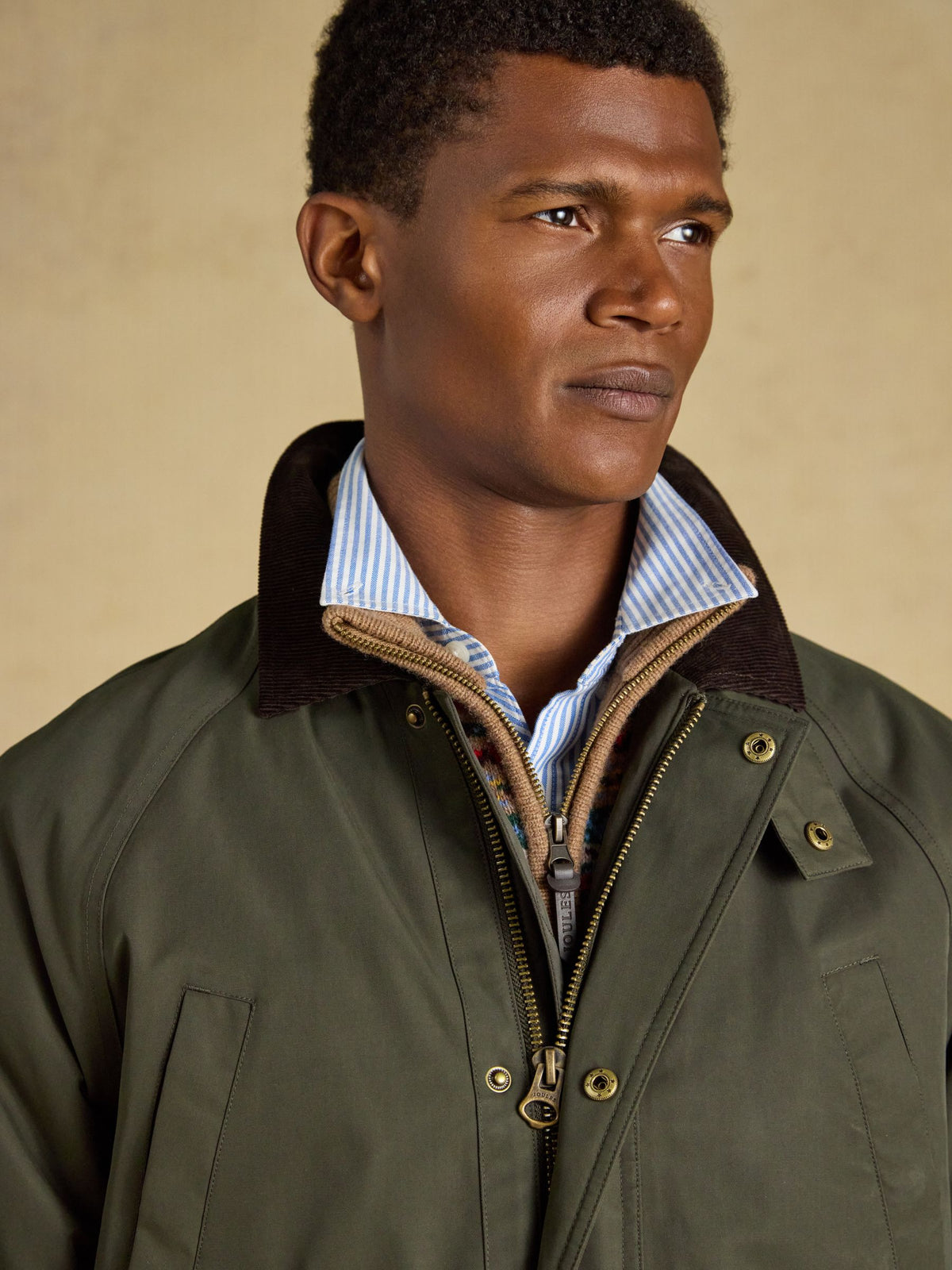 Fraser Green Field Coat