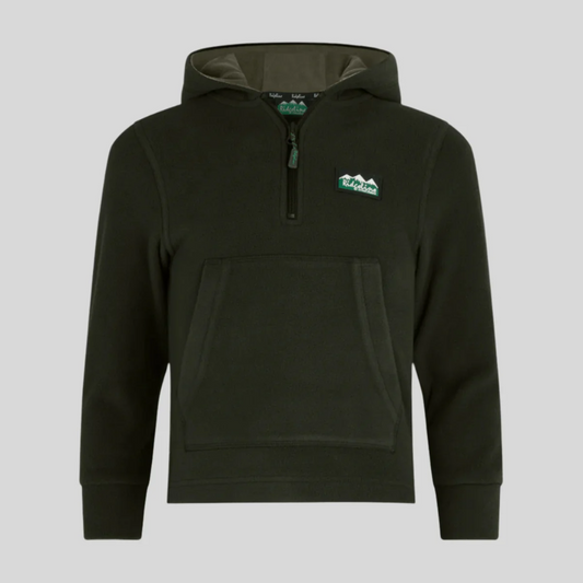 Kids Ballistic Fleece Hoodie Deep Forest