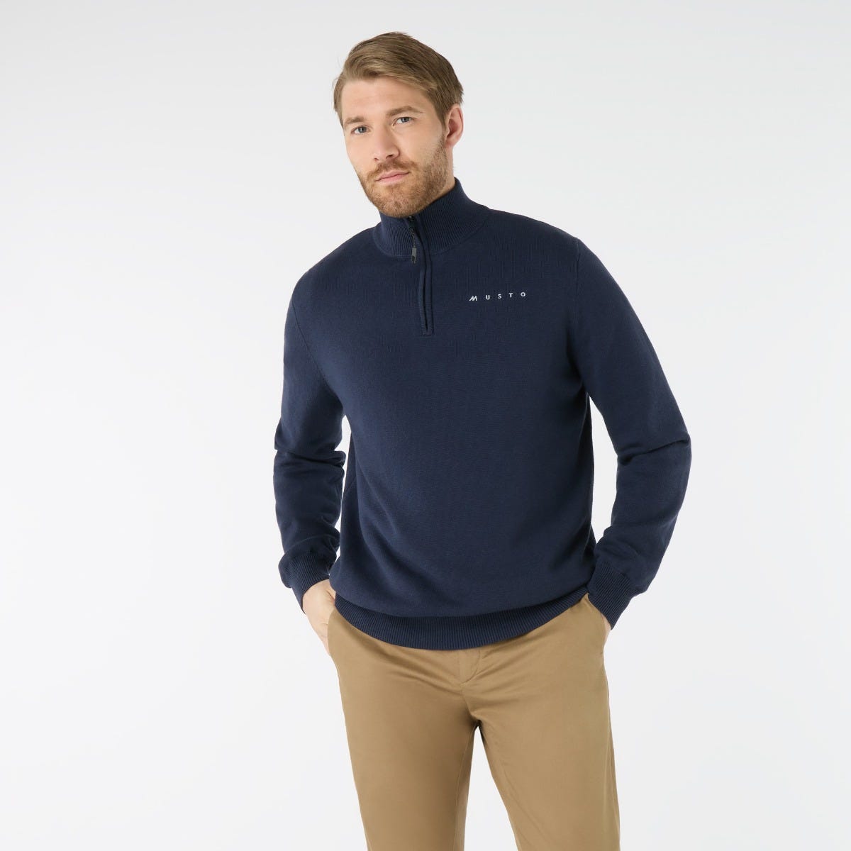 Men’s Evo Windproof Knit Navy