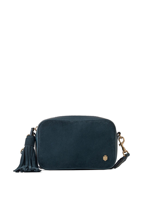 Farnham Teal Suede Cross Body Bag