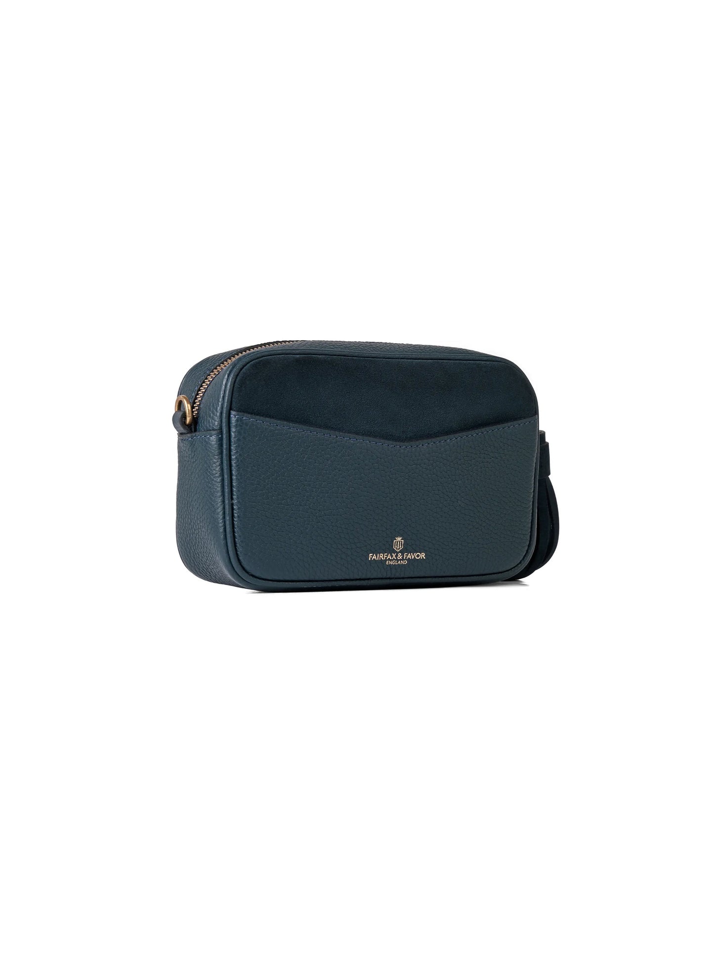 Farnham Teal Suede Cross Body Bag