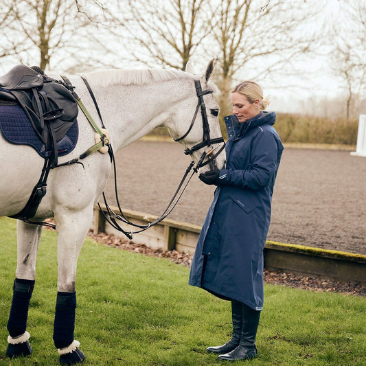Suffolk Waterproof Coat Navy