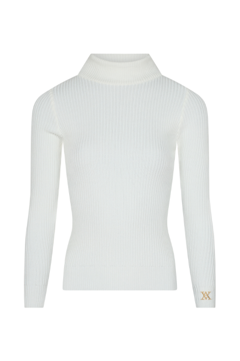 The Elizabeth Roll Neck - Ivory