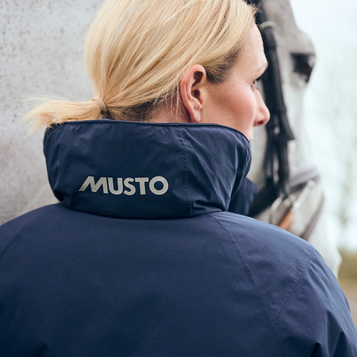 Suffolk WP Coat Navy