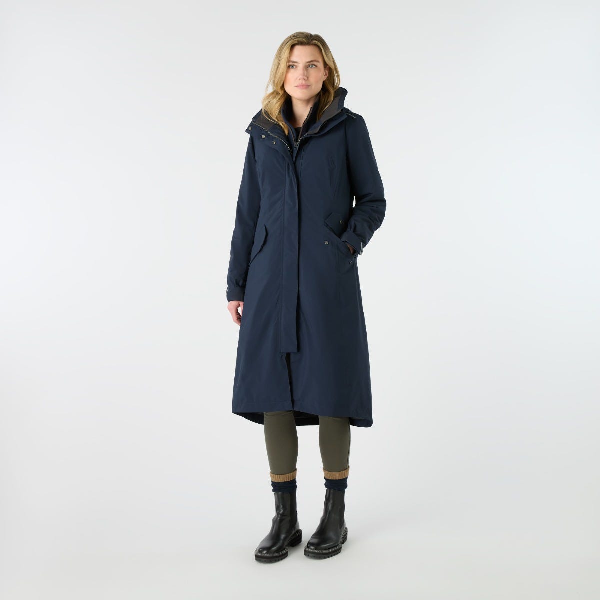 Suffolk WP Coat Navy