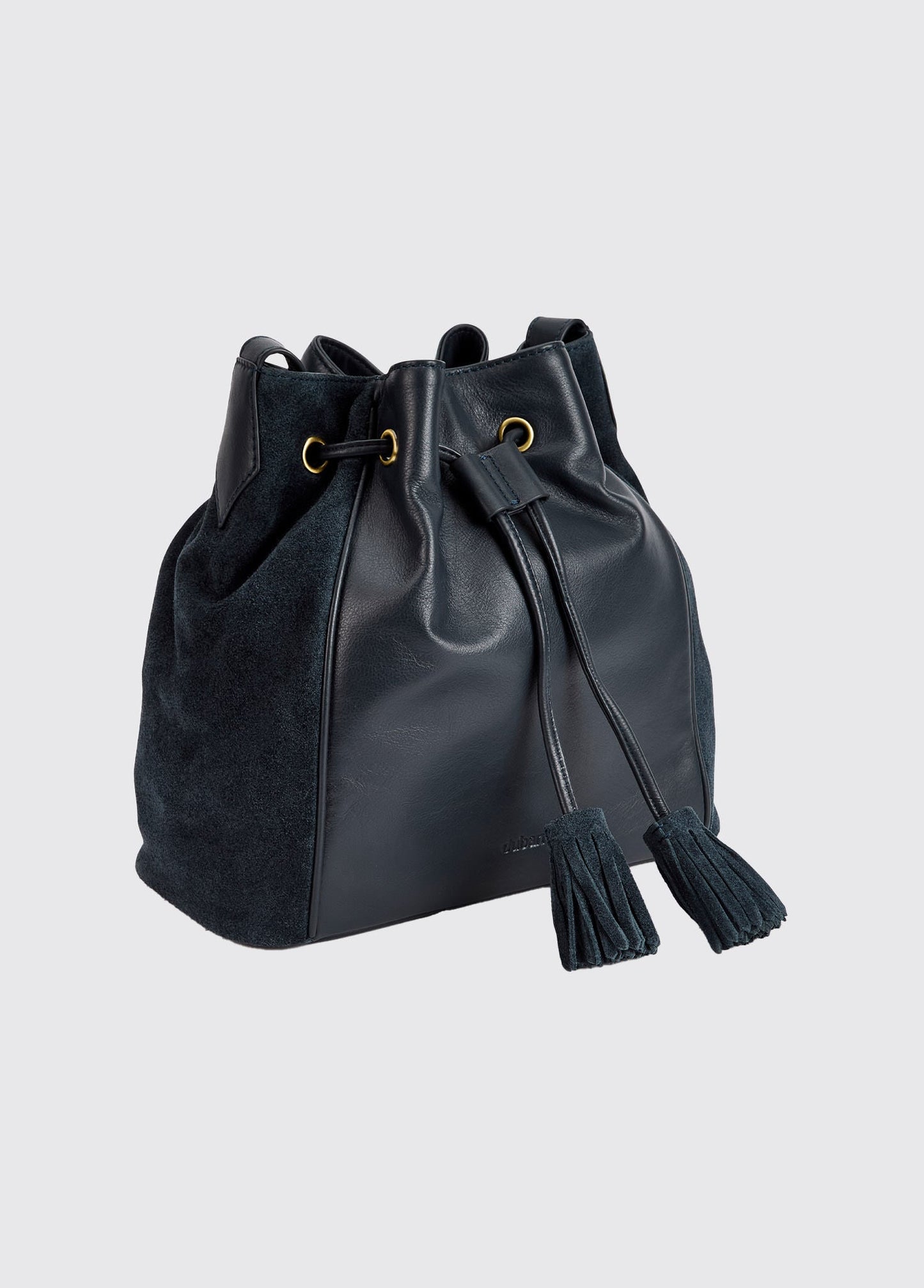 Doonbeg Cross-body bucket bag - Navy