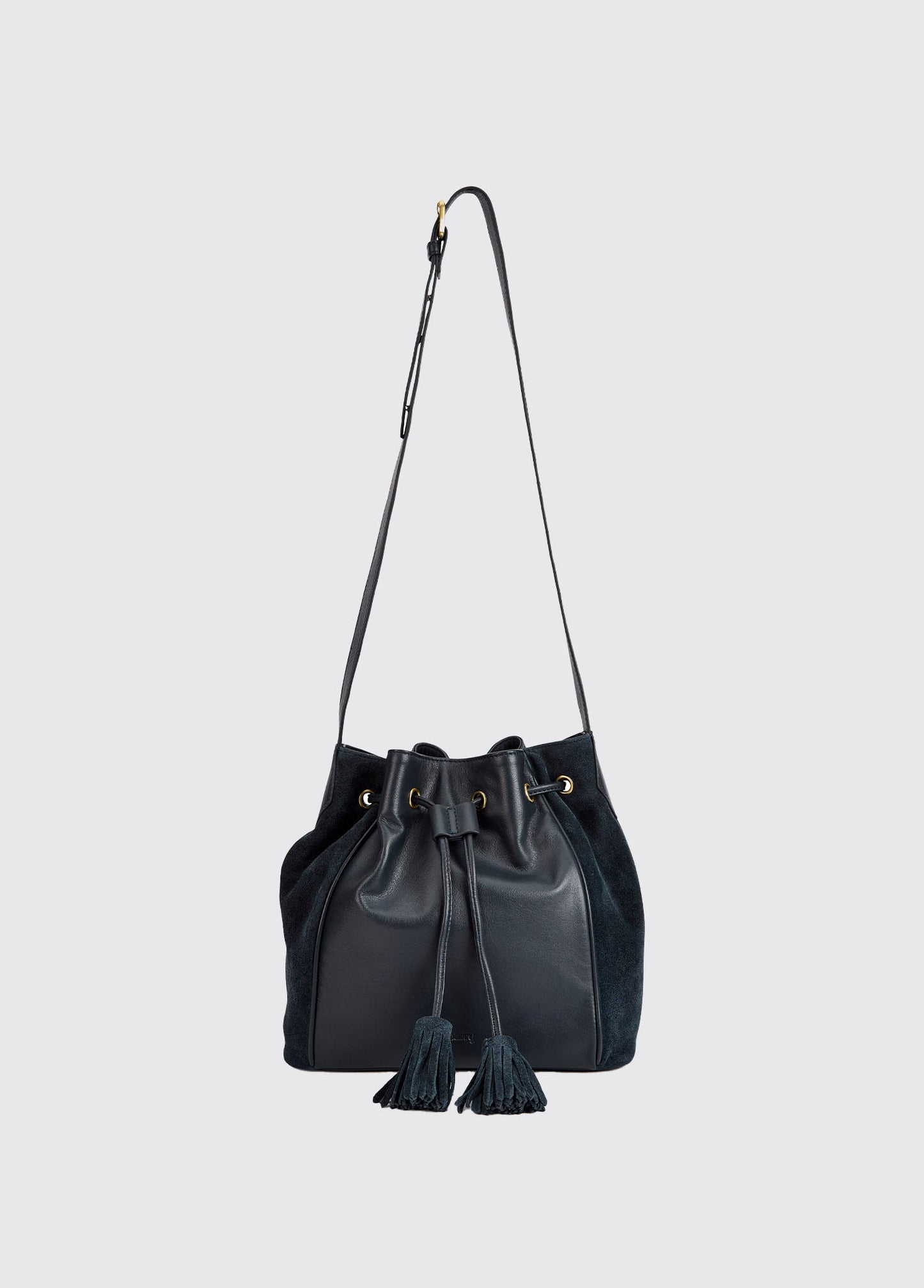 Doonbeg Cross-body bucket bag - Navy