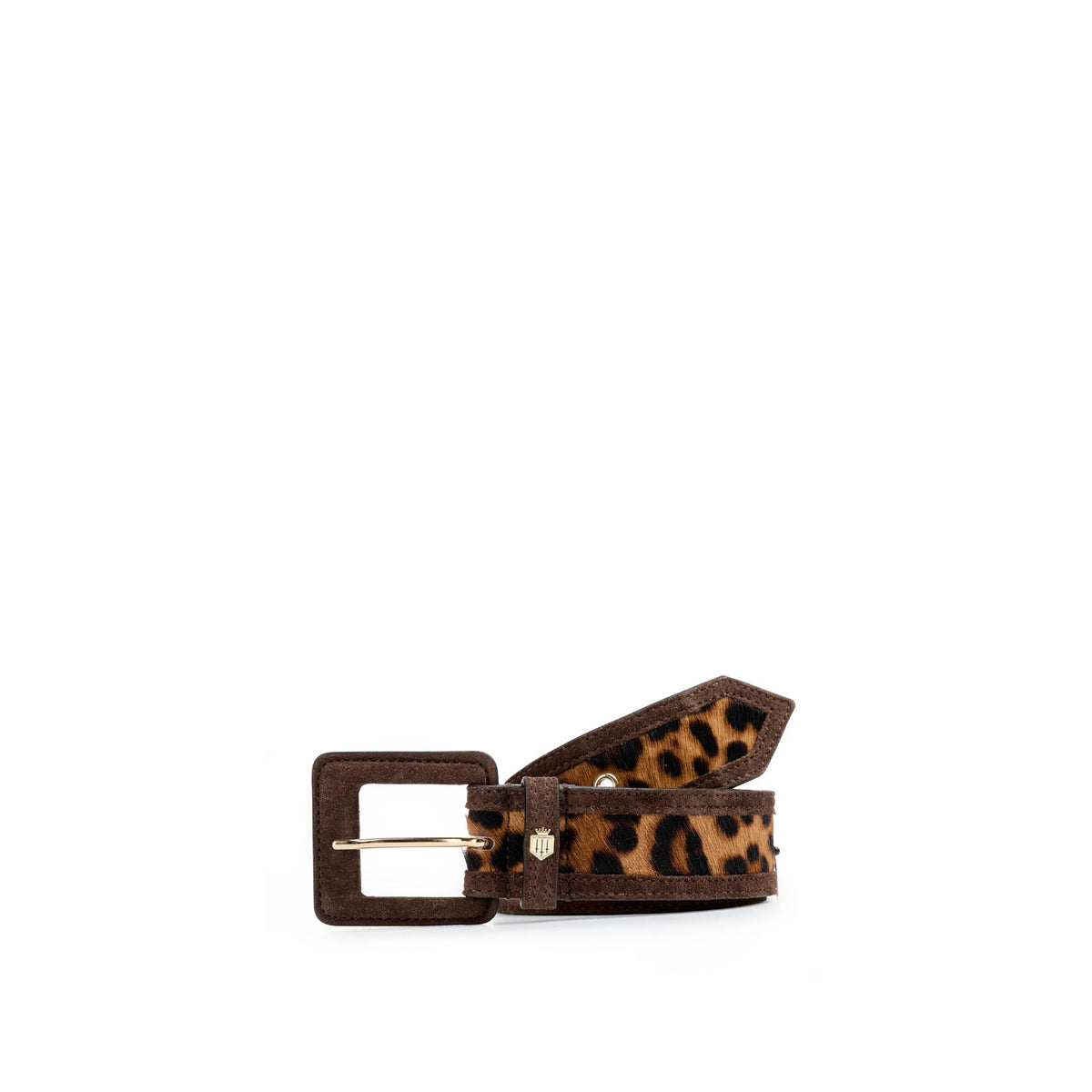 Marseille Leopard haircalf Belt
