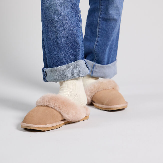 Jolie slippers Camel