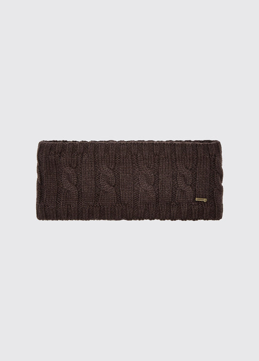 Gleeson Cable knit headband - Elk