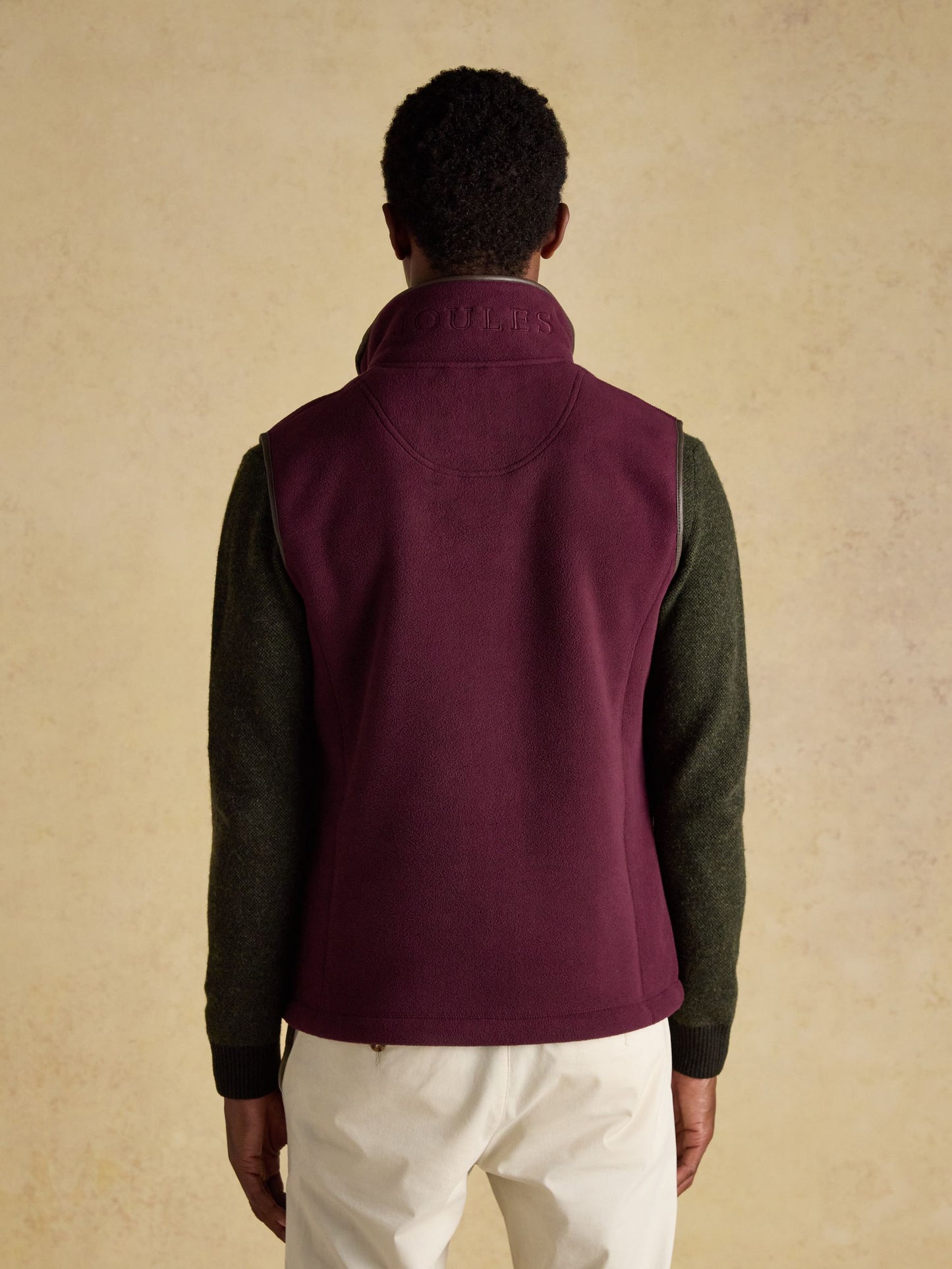 Heritage Fleece Burgundy Gilet Burgandy