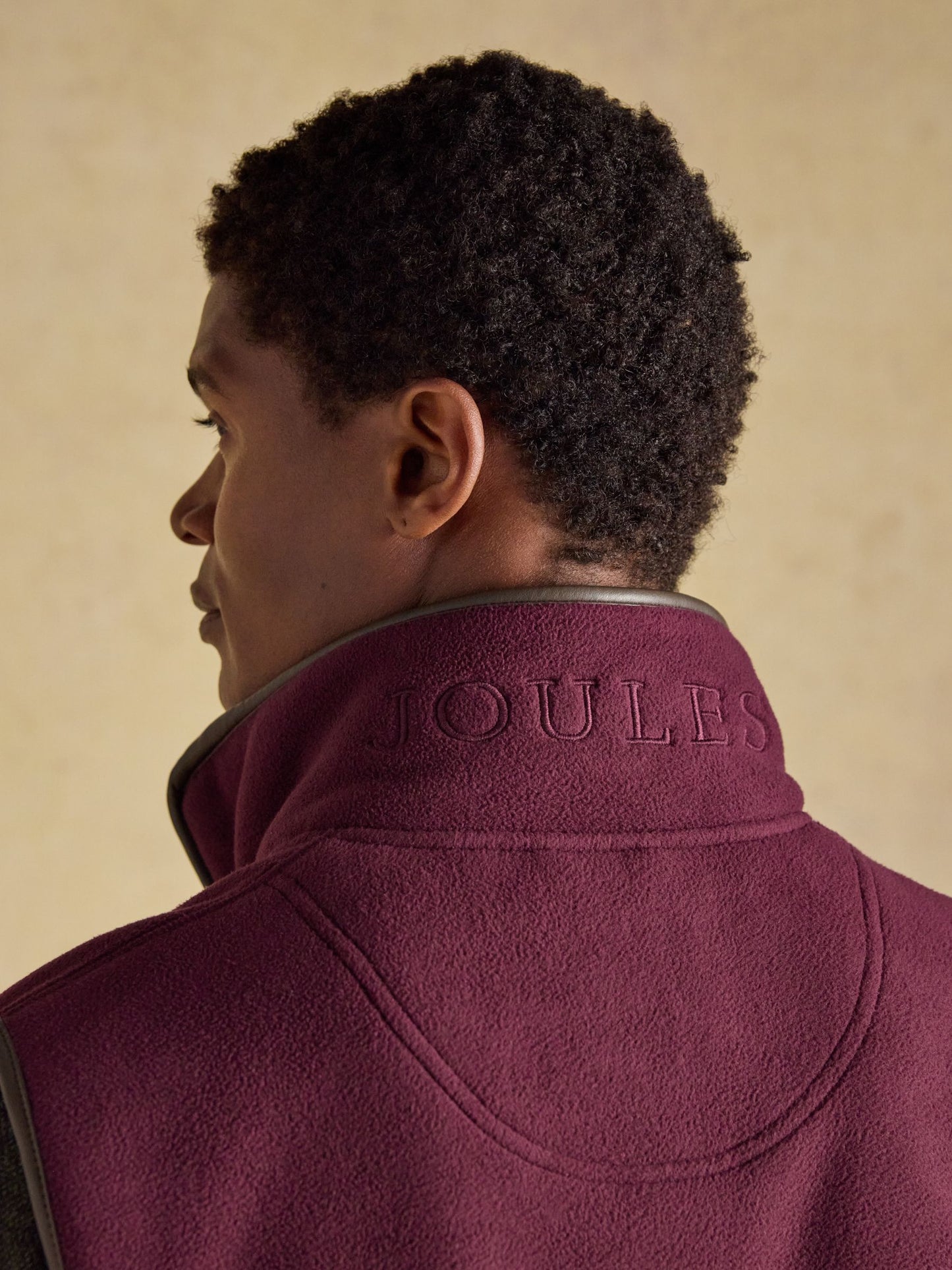 Heritage Fleece Burgundy Gilet Burgandy