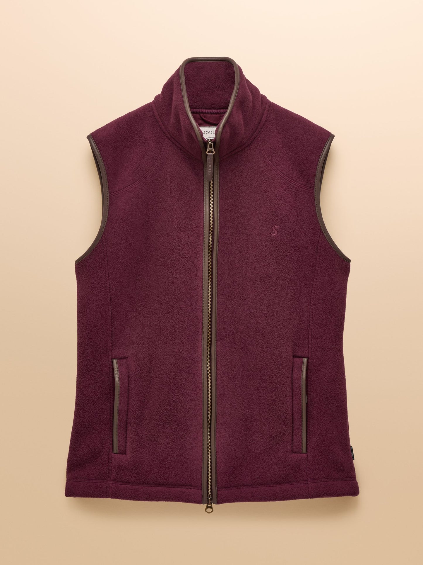Heritage Fleece Burgundy Gilet Burgandy