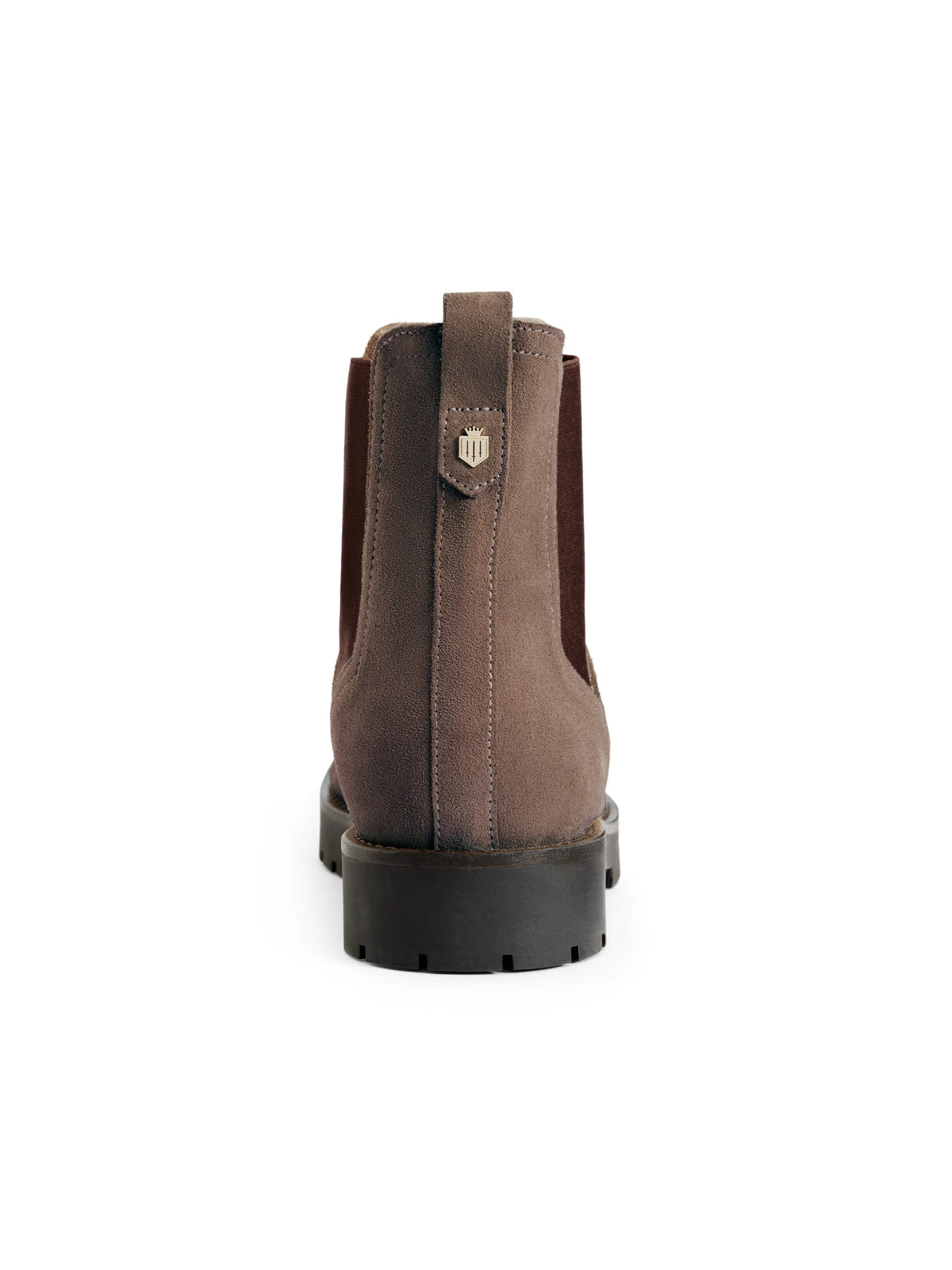 Boudica Deep taupe suede Ankle boot
