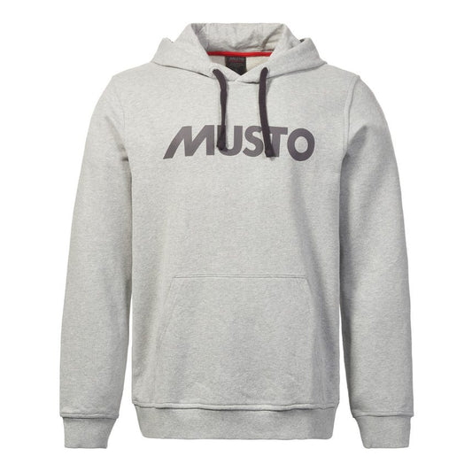 Musto Logo Hoodie Grey