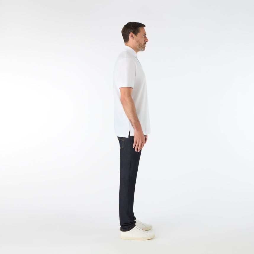 Original Short Sleeved Polo White