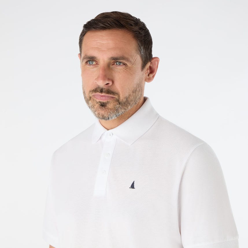 Original Short Sleeved Polo White