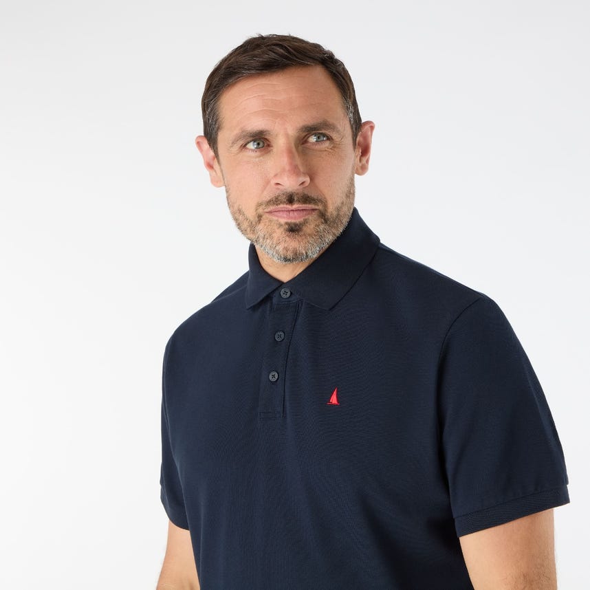Original Short Sleeved Polo Navy