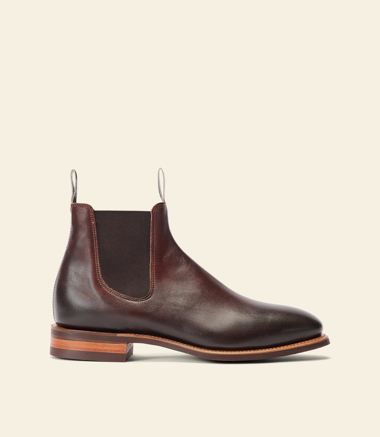 Craftsman Boot Bordeaux Burnished Leather