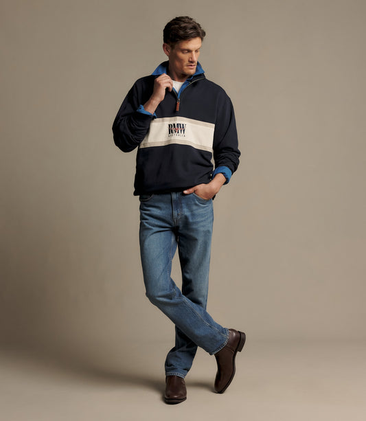 Classic RMW 1/4 Zip Navy