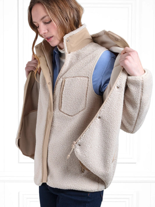 Agnes Gilet Ecru