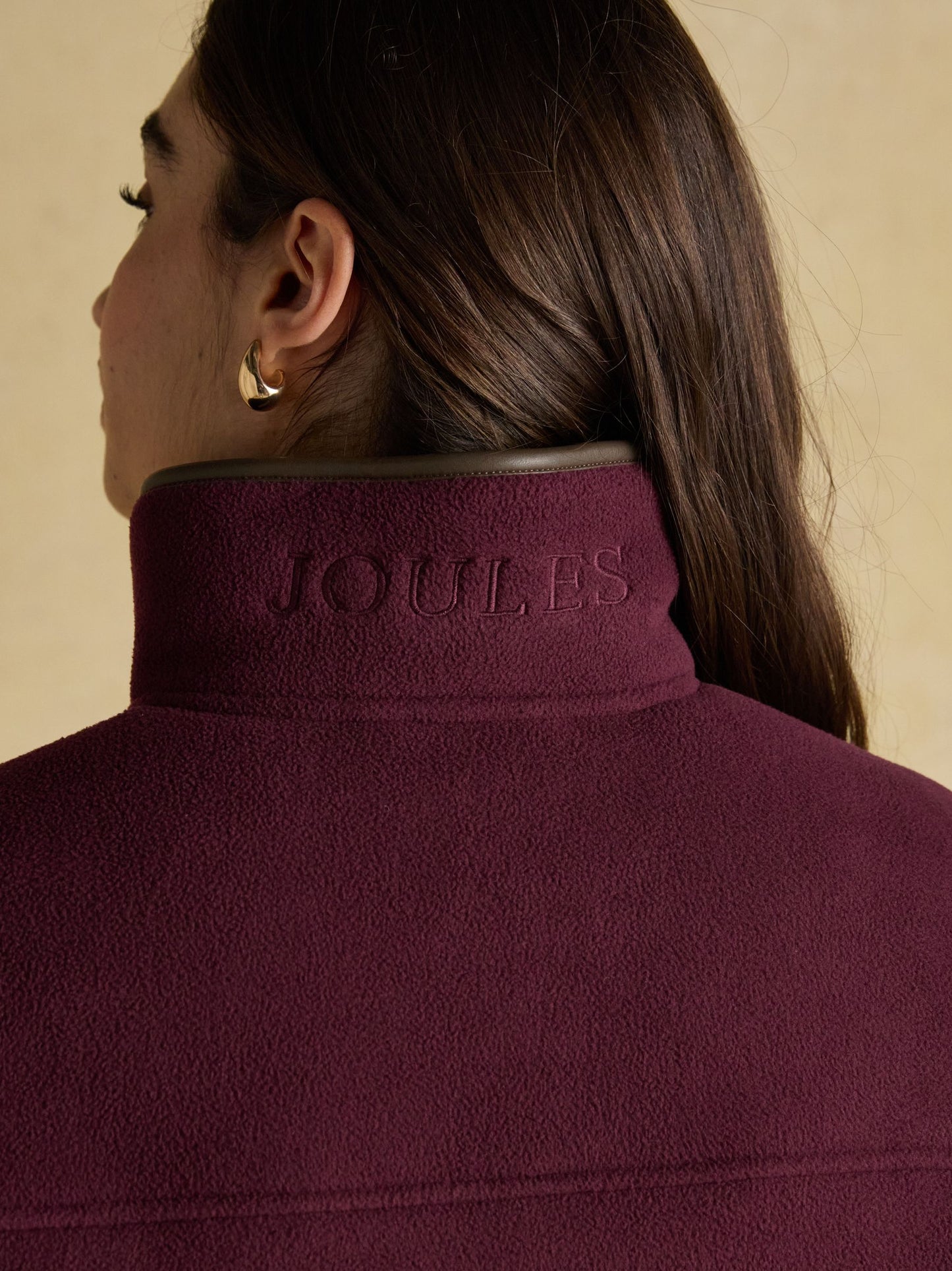 Heritage Burgundy Quarter Zip Fleece