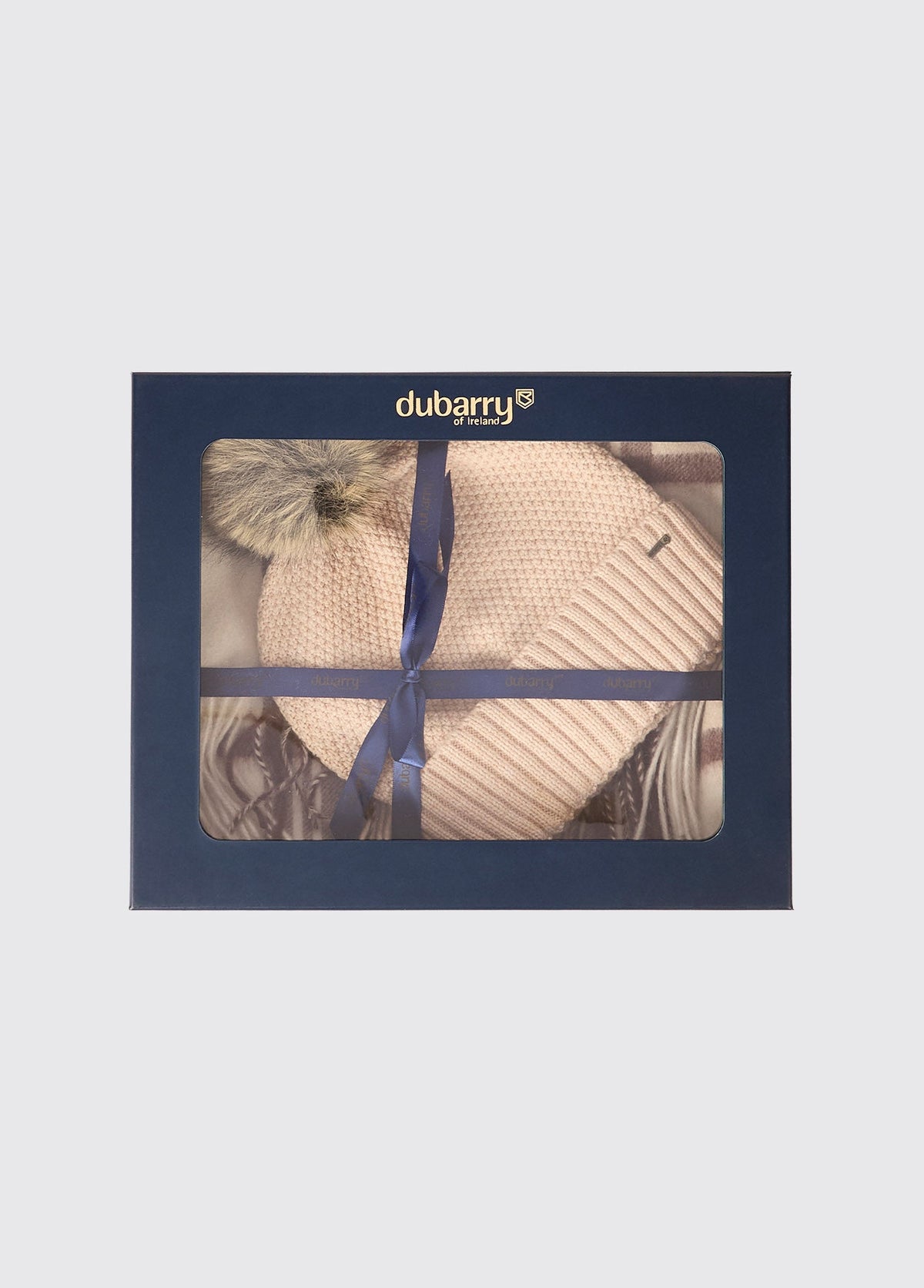 Newbawn Hat And Scarf Gift Set Oat