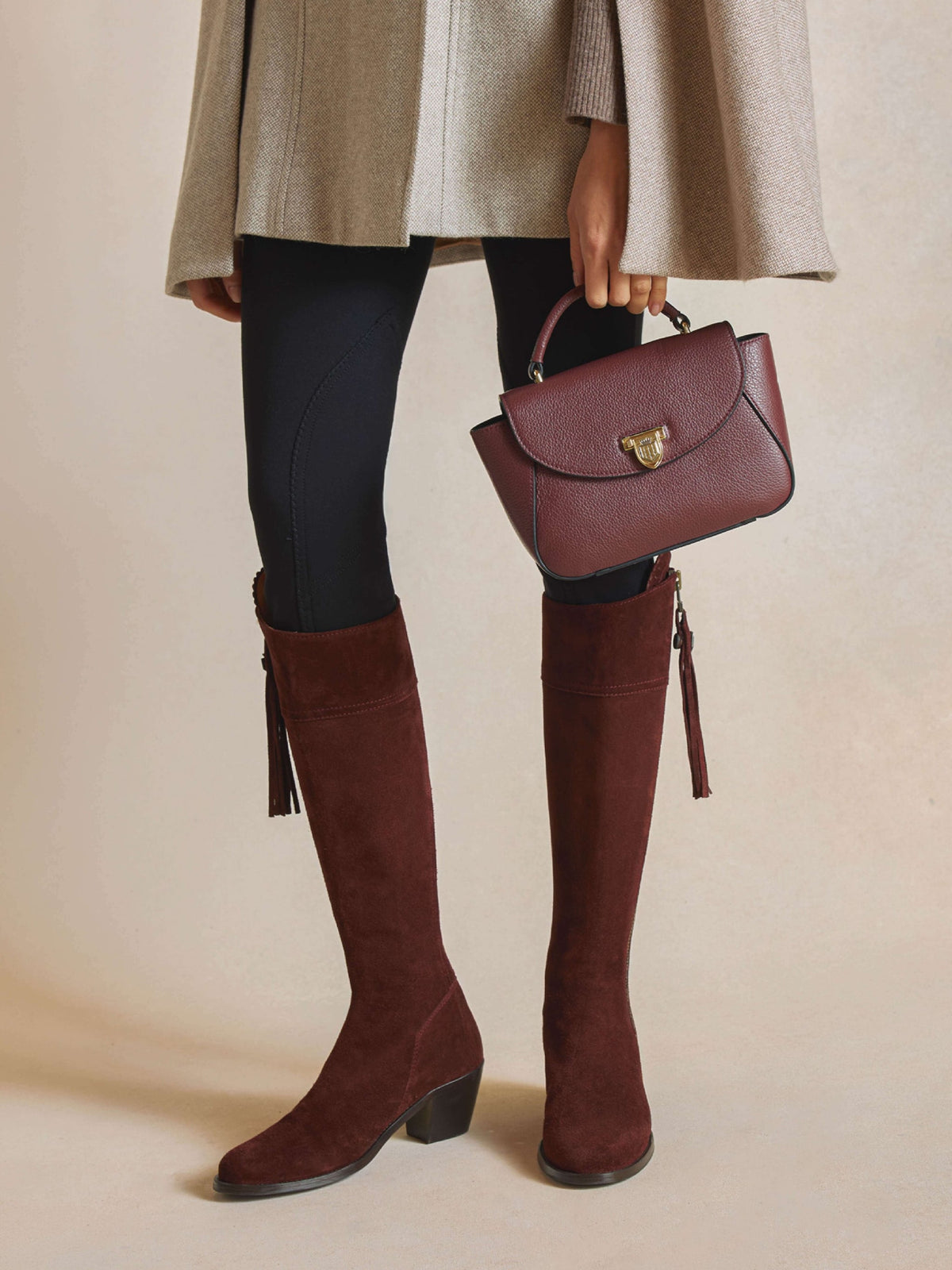 Blenheim Port leather Mini handbag