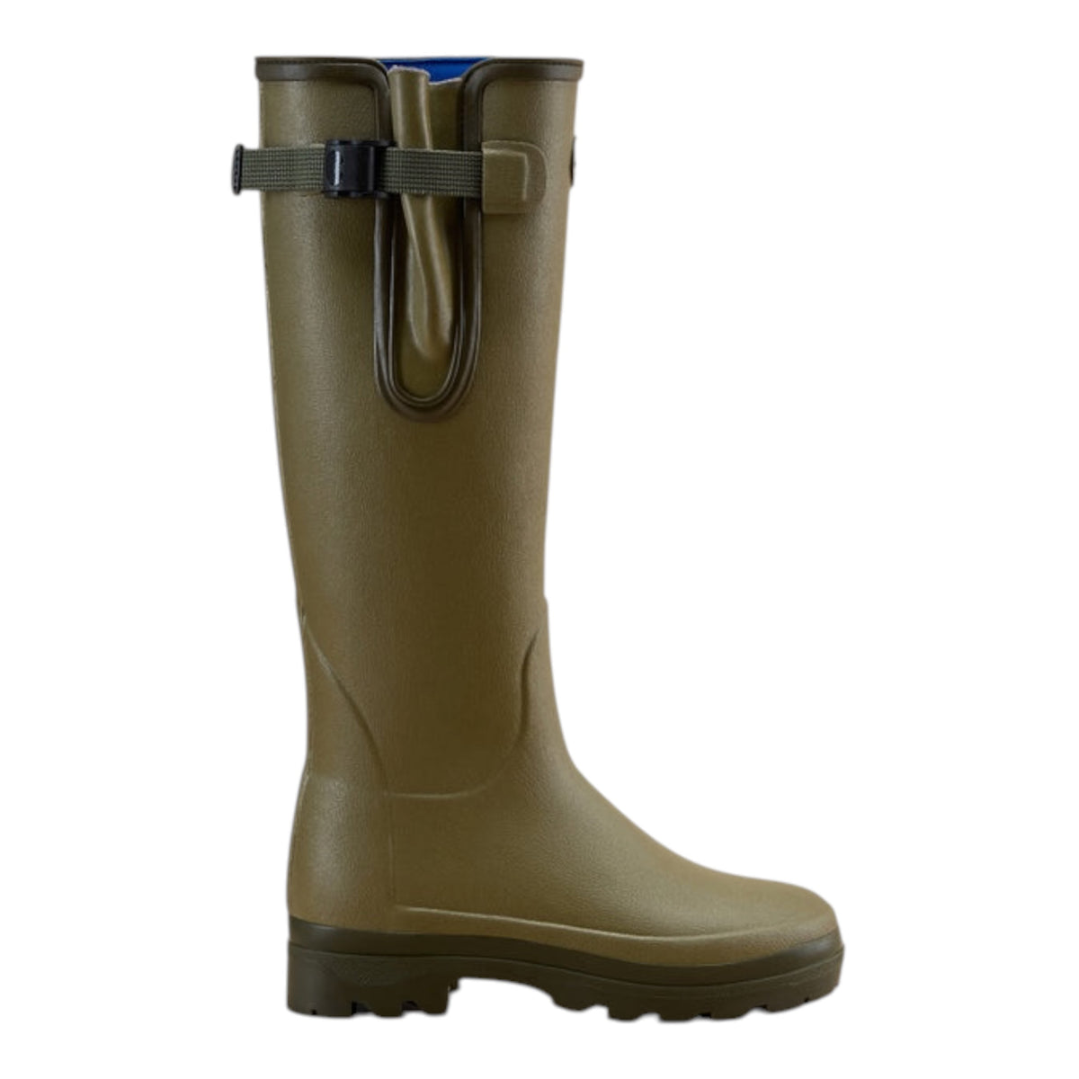 Women’s Vierzonord Neoprene Blue Lined Wellington Iconic Green