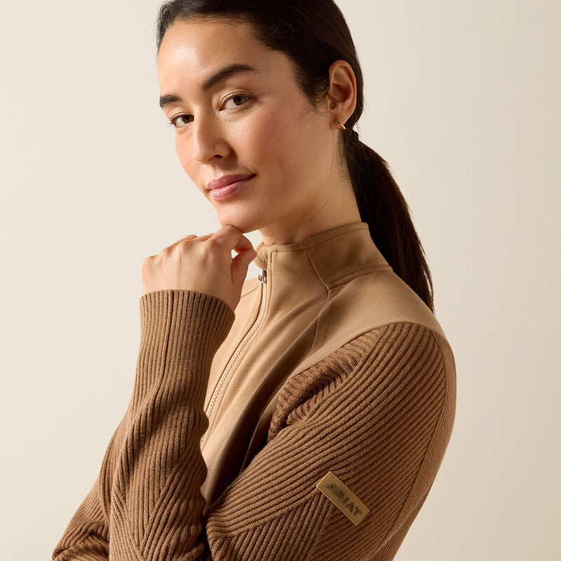 Skadi Full Zip Sweatshirt Tiger’s Eye