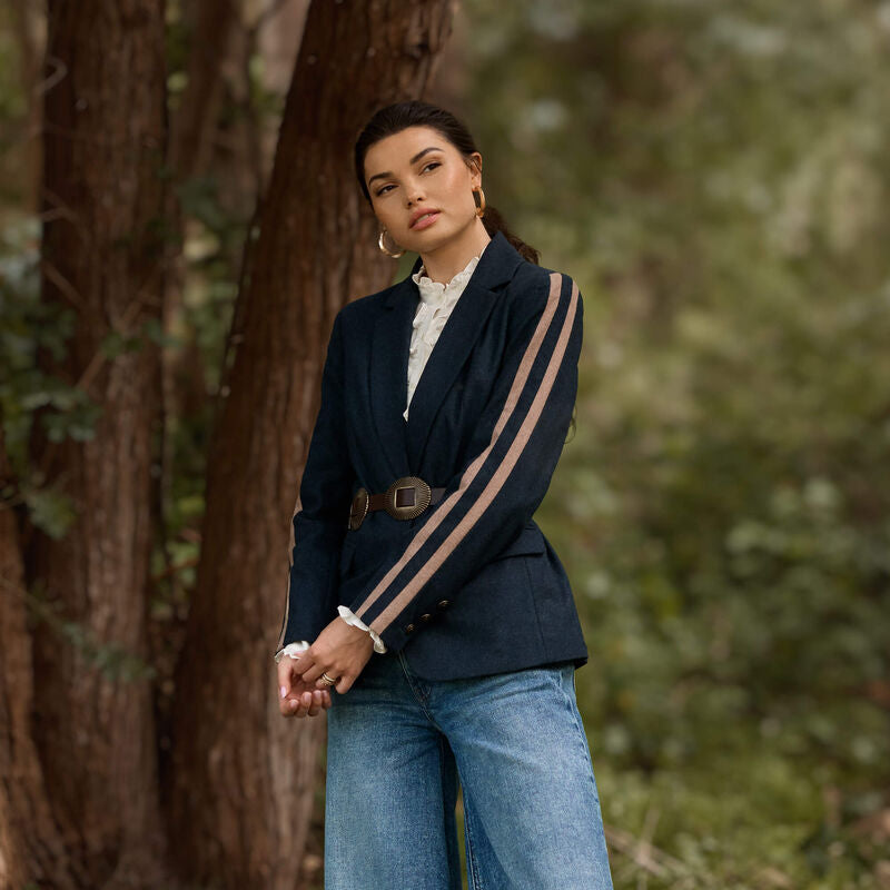 Dornie Wool Blazer Navy
