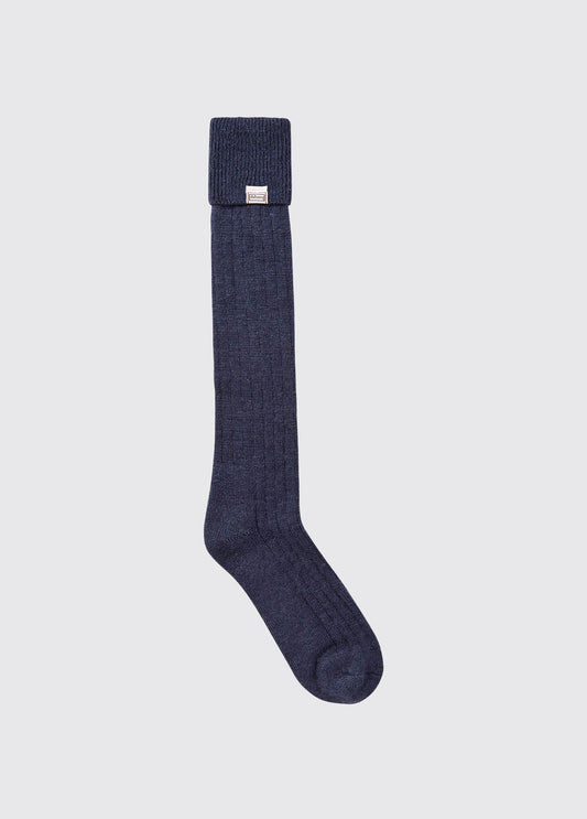 Alpaca Socks Navy
