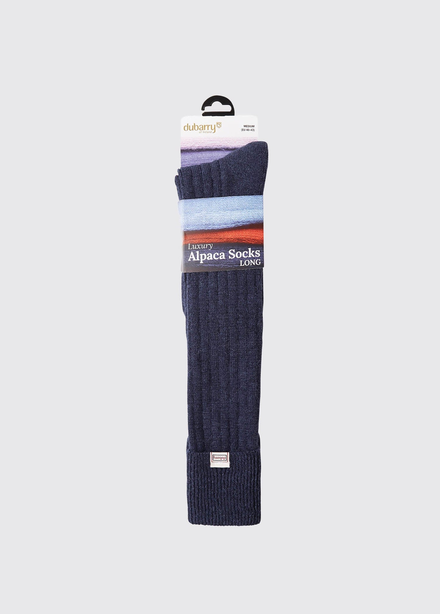 Alpaca Socks Navy