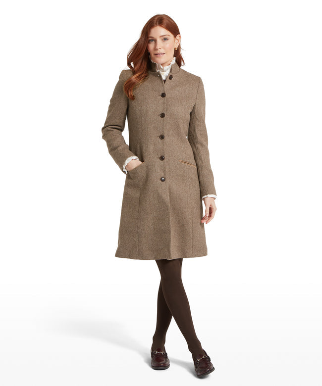 Portree Tweed Jacket Tan