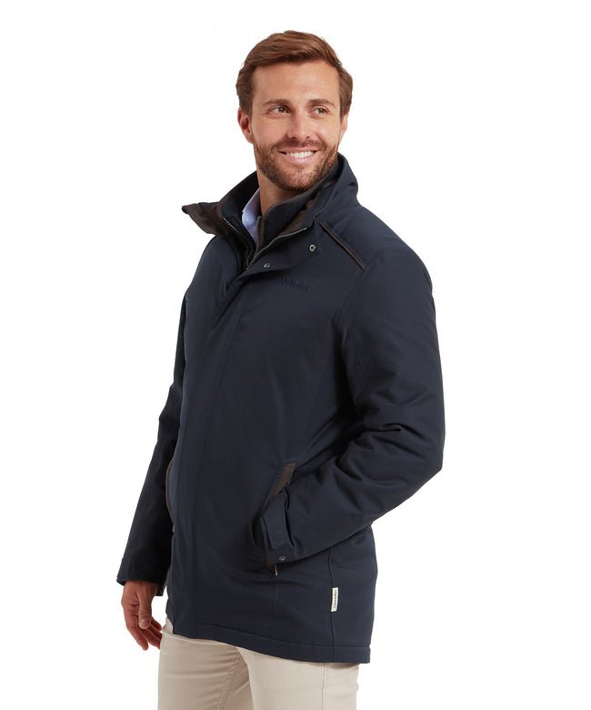 Whitton Waterproof Coat Navy