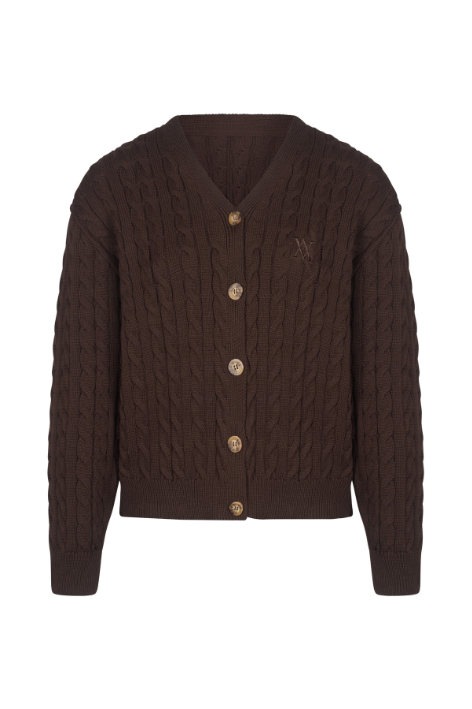 Florence Cardigan Chocolate