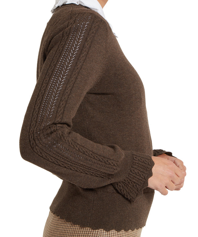 Leyburn Jumper Chocolate