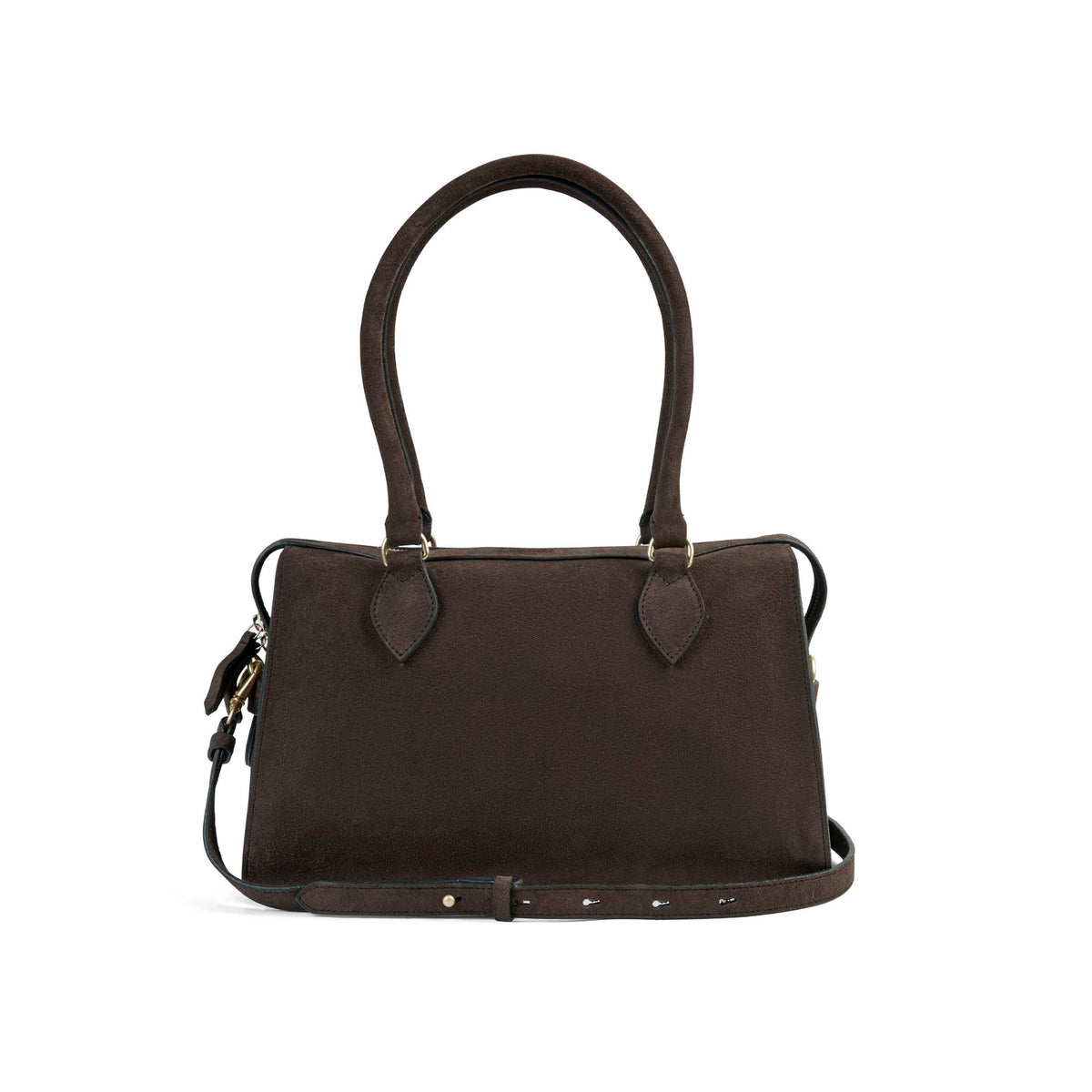 Kew Chocolate suede · Handbag