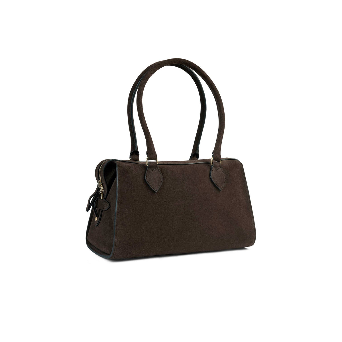 Kew Chocolate suede · Handbag