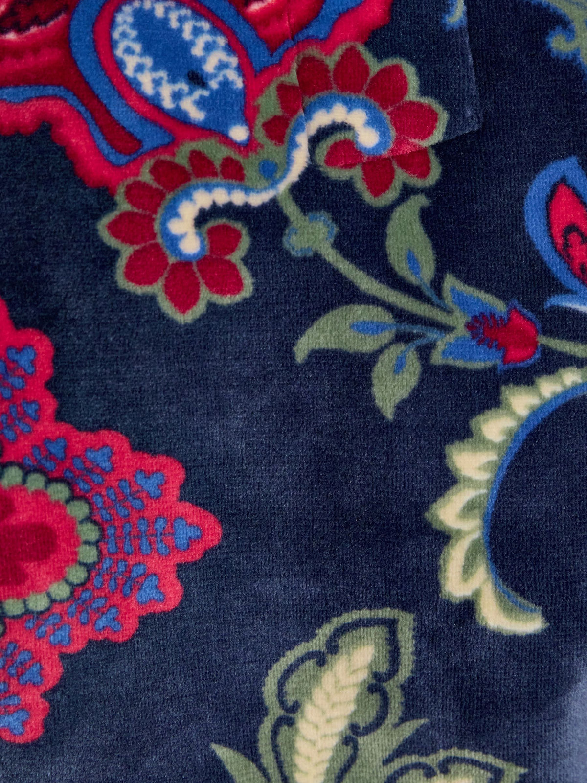 Navy Fleece Dressing Gown