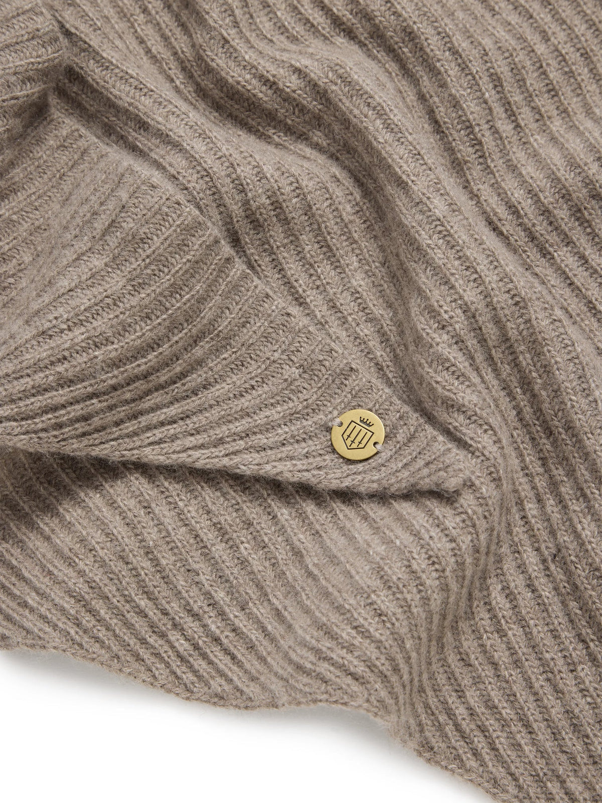 Heidi Mushroom wool Scarf