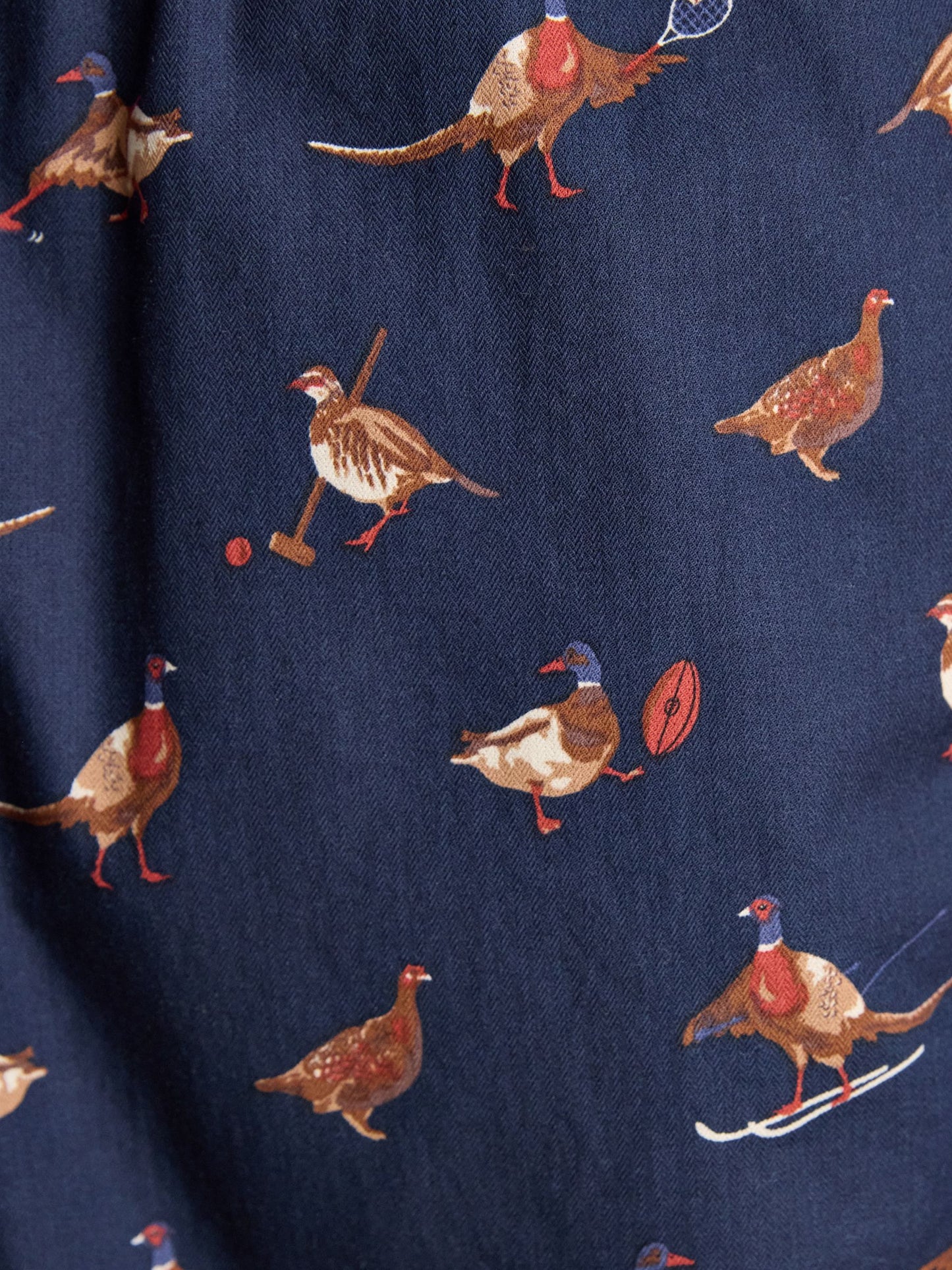 Dozer Navy Pyjama Bottoms