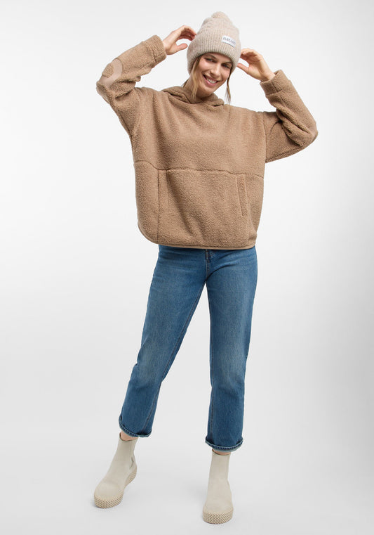 Nelia Fleece Hoodie Loose Fit Nougart