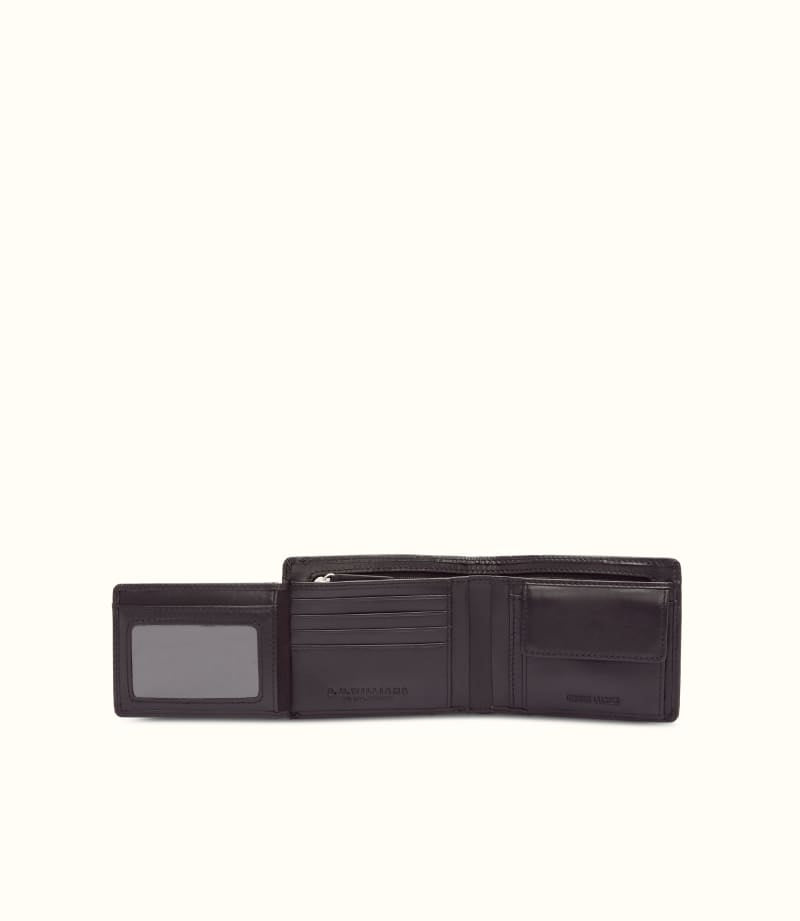 Wallet with Coin Pocket - Black