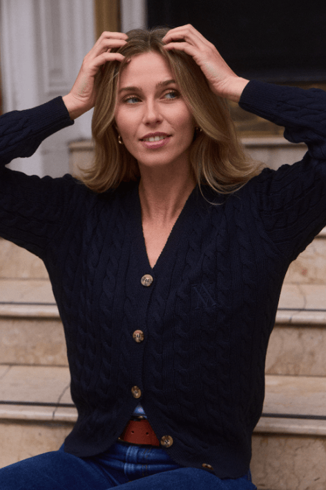 Florence Cardigan Navy