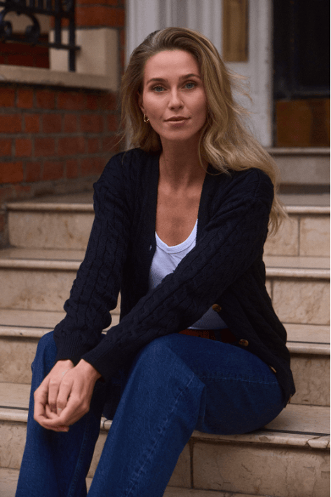 Florence Cardigan Navy